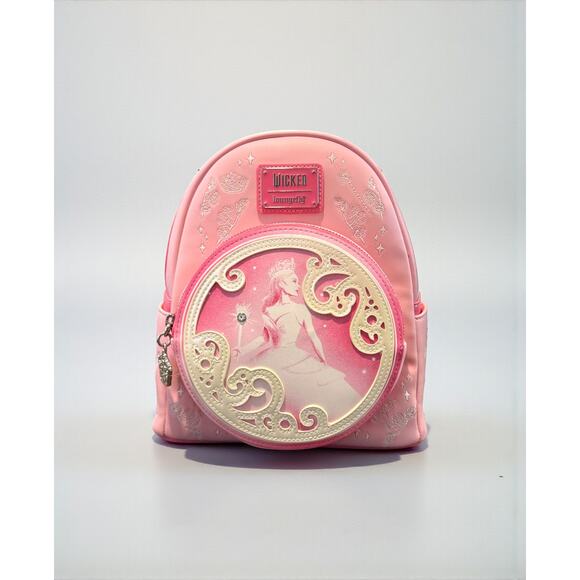 Loungefly Wicked Glinda Mini Backpack NWT Entertainment Earth Exclusive